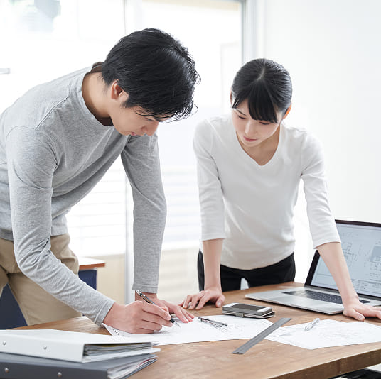 社内コンペで選ばれた洗練されたデザインの住宅
