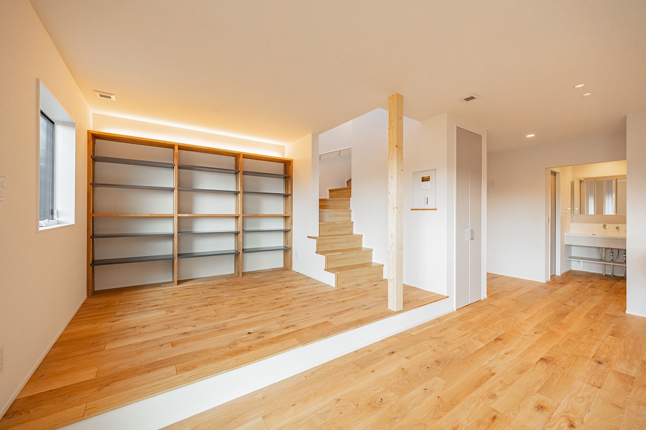 【7号棟】造作たっぷり。木の温もり溢れる「danwa」