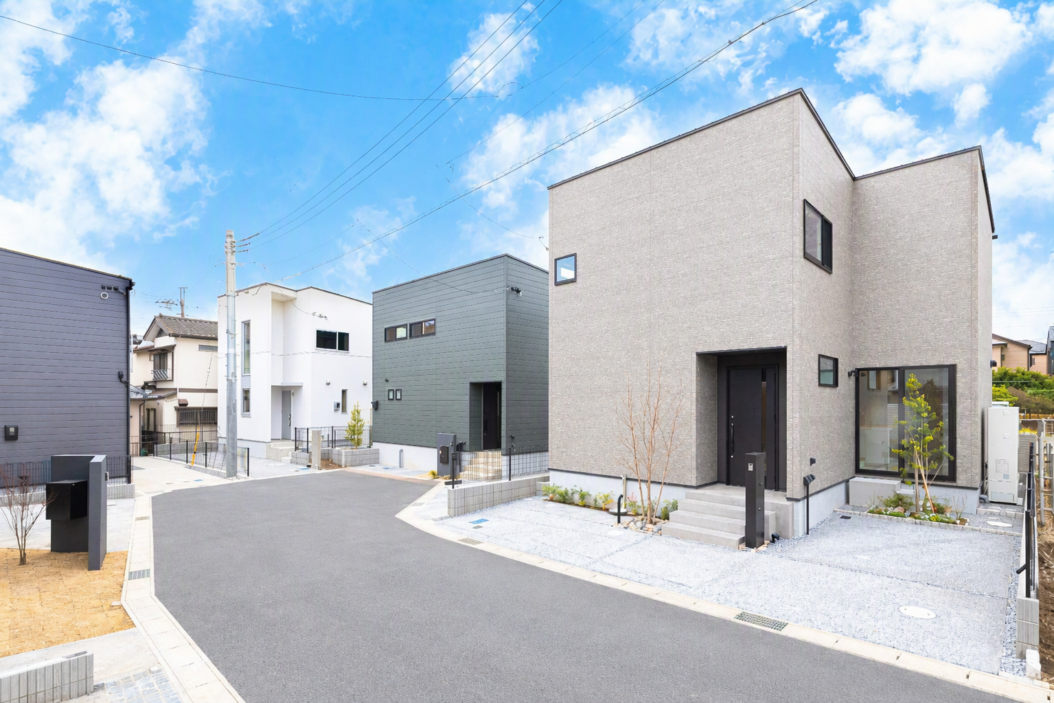 ハイグレードな注文住宅仕様の分譲住宅