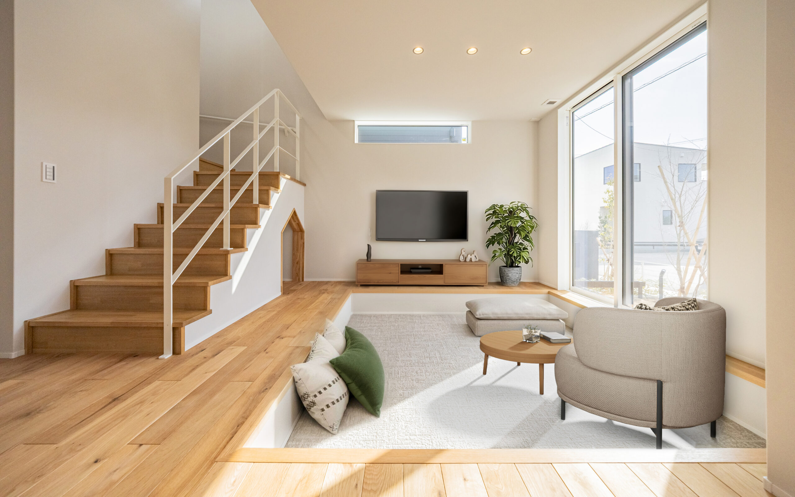 【3号棟】将来1階だけで生活可能な半平屋プラン