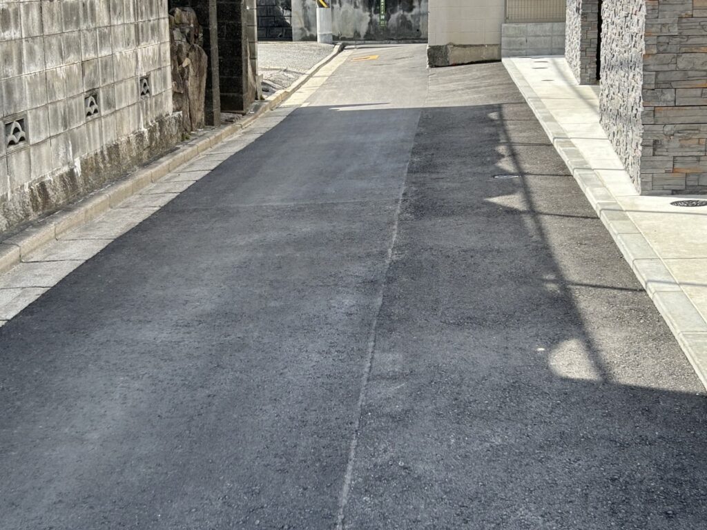 狭い道路