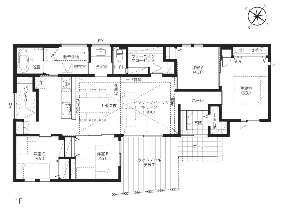 デザイン性・住宅性能ともに高品質の建売事例｜千葉『木ここち家ラボ』