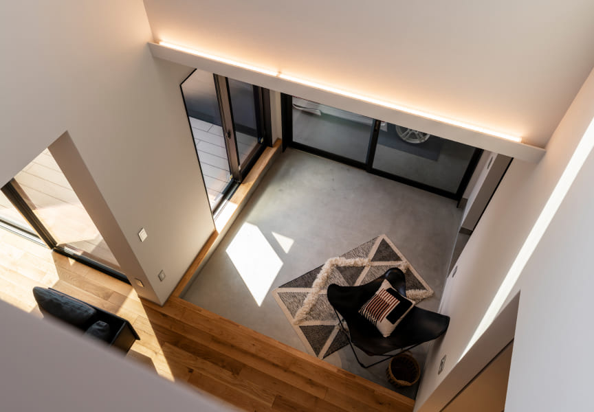 船橋日大前ガレージモデルハウス スライド画像